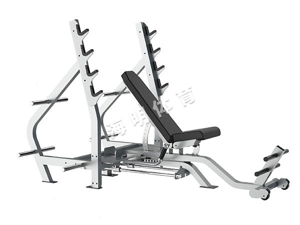 XS-7104-上斜、平臥、下斜推舉椅